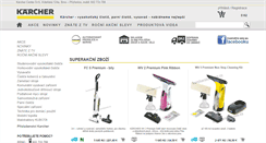 Desktop Screenshot of karchershop-sas.cz